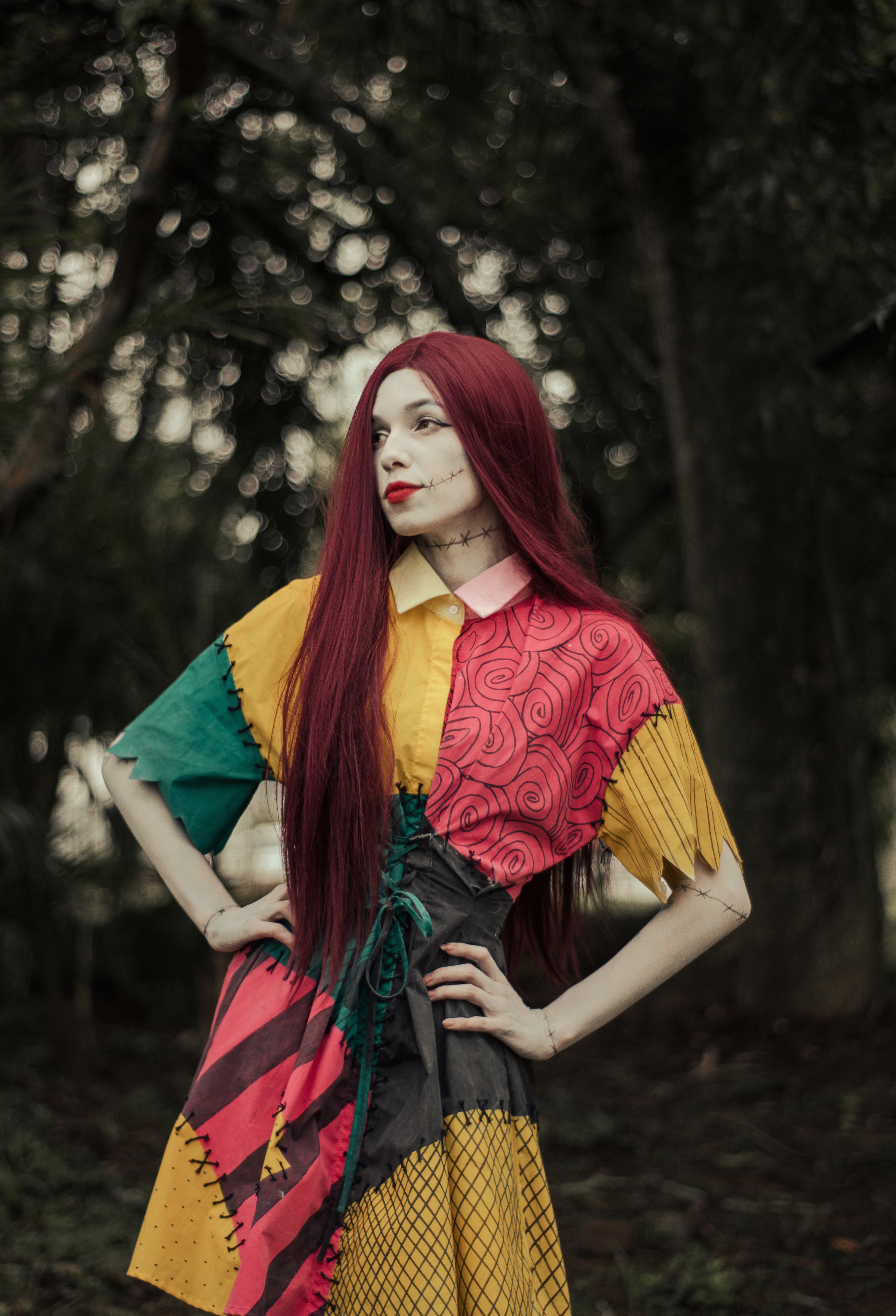 Gabi em look inspirado em personagem